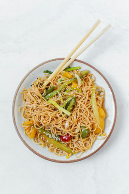 Chow Mein À La Sauce Soja