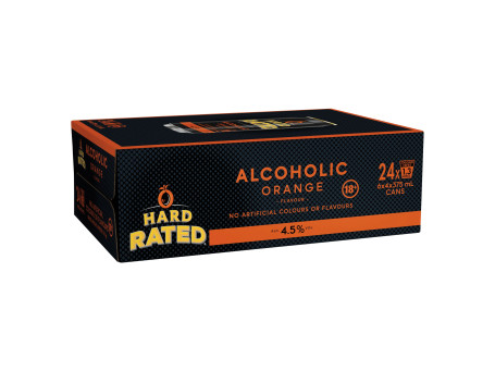 Hard Rated Orange Canette 375Ml X Pack 24