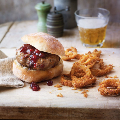 Hamburguesa Rebozada