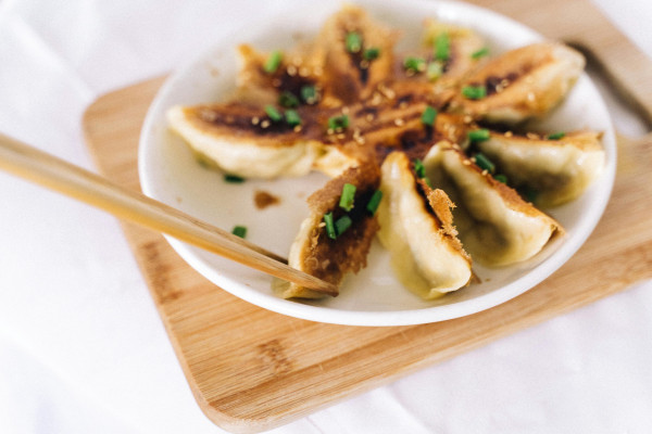 Vegetarisk Gyoza