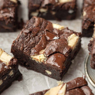 Triple Chocolate Brownle