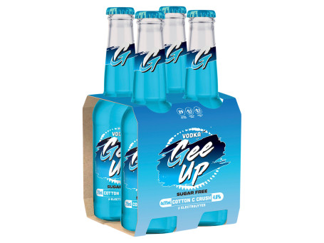 Gee Up Cotton C Crush Garrafa De Vodka 275Ml X Pack 4