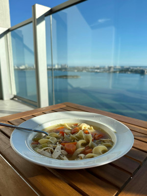 3. Sopa De Fideos Con Pollo