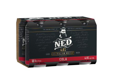 Ned Whisky Cola 4,8 % Canette 375Ml X Pack 6