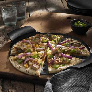 Pollo Tikka, Pizza Keema Con Queso (Mediana)