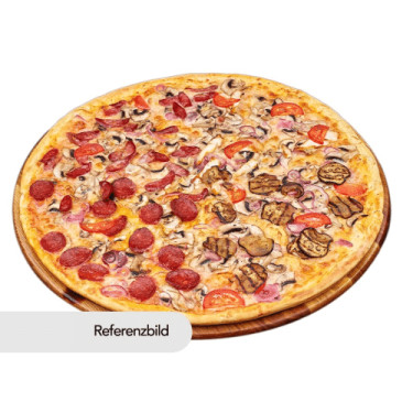 Pizza Familiale Quattro Stagioni