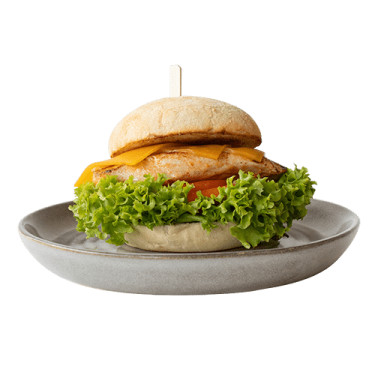 Burger De Pollo Teriyaki
