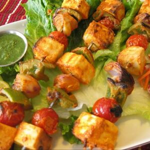 Paneer Capsicum Avec Sauce Piquante Videshi