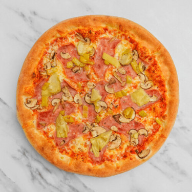 Pizza Jamón Champiñones
