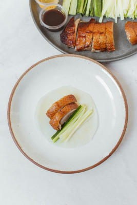 Canard Rôti Avec Riz