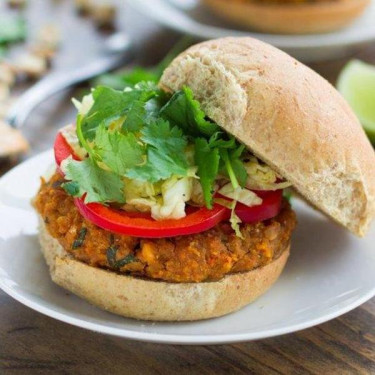 Burger Végétarien Épicé