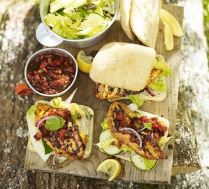 Sándwich De Pollo Tikka