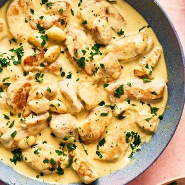 Pollo Picante Con Ajo