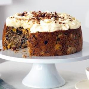 Portion De Gâteau Aux Carottes