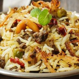 Keema Biryani De Mouton