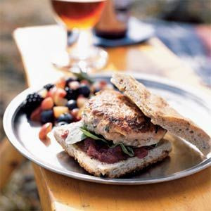 Repas De Burger Au Filet