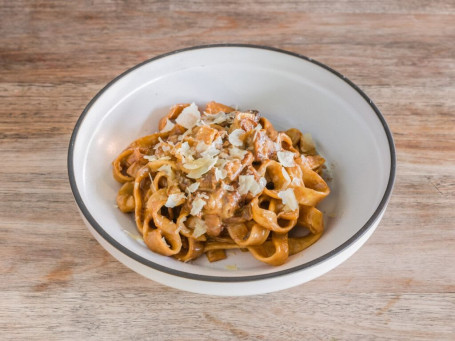 Tagliatelle Con Champiñones Porcini