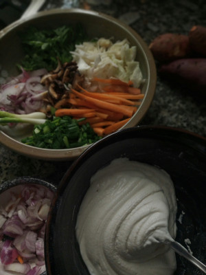 Rollo De Ñame Y Aguacate