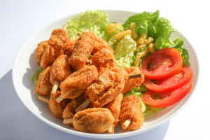 Ensalada De Pollo Picado Bbq