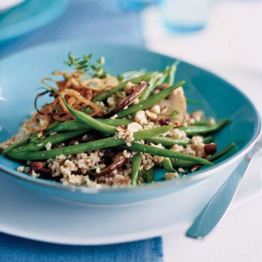 Légumes Verts Au Balsamique Avec Céréales