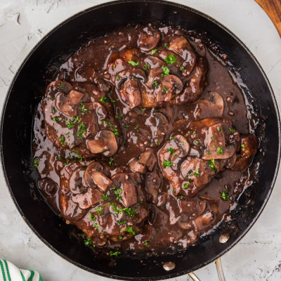 Bandeja De Ternera Marsala