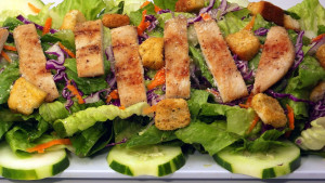 Roasted Garlic Caesar Salad
