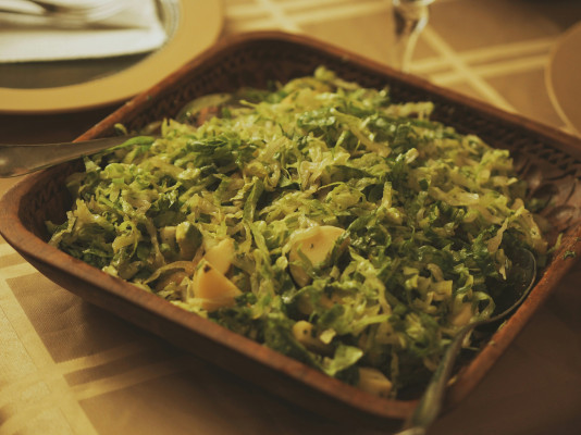 Roasted Garlic Caesar Salad