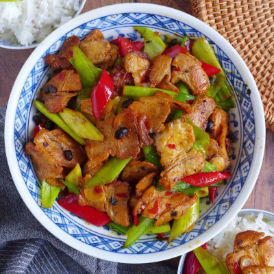 Twice Cooked Pork Huí Guō Ròu