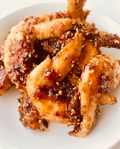 Poulet En Sauce Aux Prunes