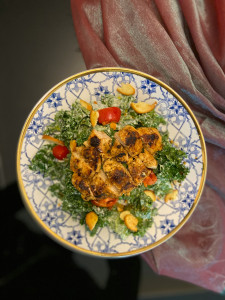 Salade De Poulet Croquant Ou Grillé
