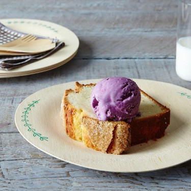 Crème Glacée Aux Myrtilles