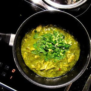 Poulet Au Piment Vert