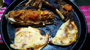 Camarones Jumbo Con Sésamo