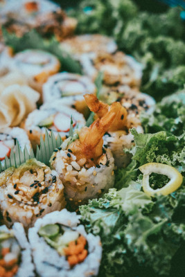 Camarones Jumbo Con Sésamo