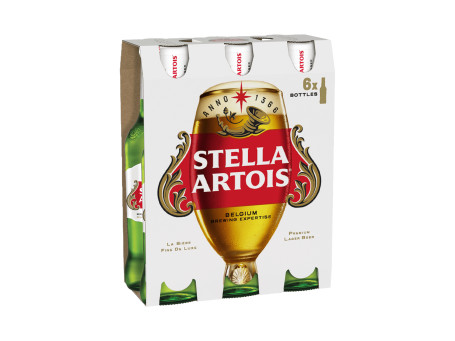 Stella Artois Lager Botella 6X330Ml