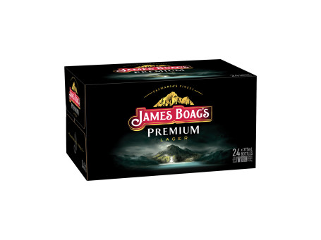 James Boags Premium Lager Botellas 24X375Ml