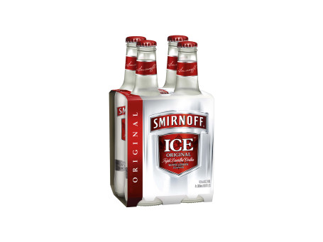 Smirnoff Ice Red Bottle 4X300Ml