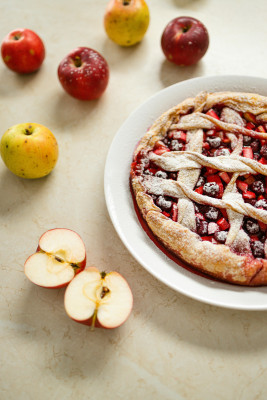 Tarte Aux Pommes Et Baies