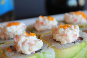 Rouleau Frais Au Saumon Et Avocat (Gf)