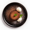 Chocolate Souffle With Ice Cream