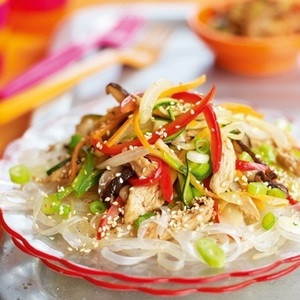 Pollo Con Verduras Mixtas