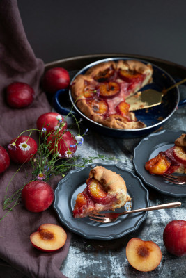 Canard Rôti Aux Champignons