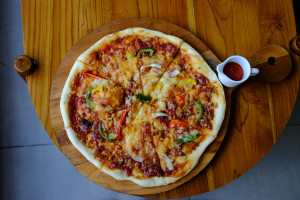 Loaded Fries Chicken Kebab