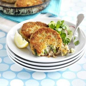 Galettes De Poisson Au Haddock Fumé Maison Et Raifort^