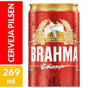 Cerveja Chopp Pilsen Brahma 269ml