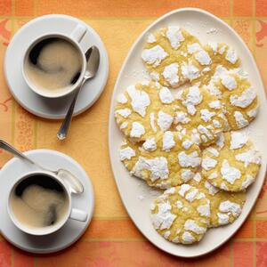 Zitronentropfenplätzchen