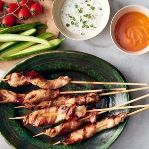 Dips De Pollo A La Parrilla