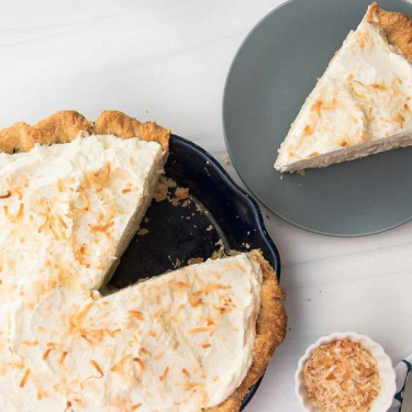 Tarta Entera De Crema De Coco