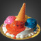 Fallen Ice Cream Mini Cake