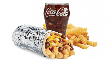 Repas Épique De Burrito Au Bacon Et Au Cali